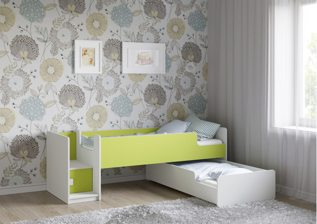 Детская выкатная кровать Легенда К302.41 в Озерске