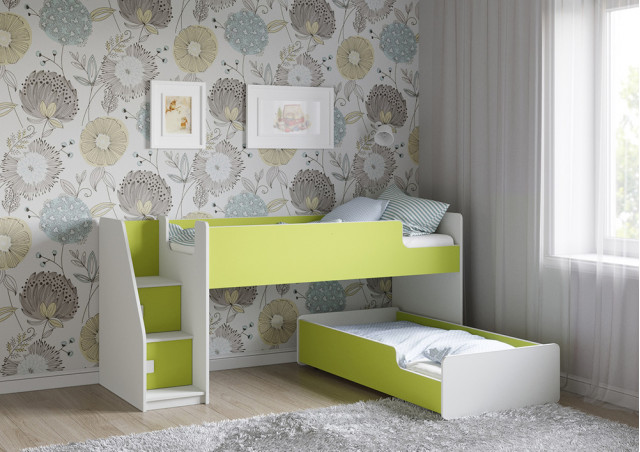 Детская выкатная кровать Легенда К402.41 в Озерске